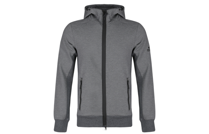 Adidas Adidas Jackets Men's Gray Hooded Moderate Other