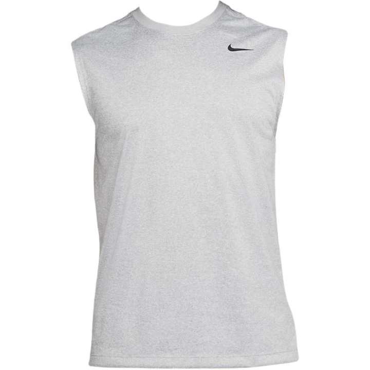 Nike Nike Tank Tops Men's Gray Crew Neck Moderate Other