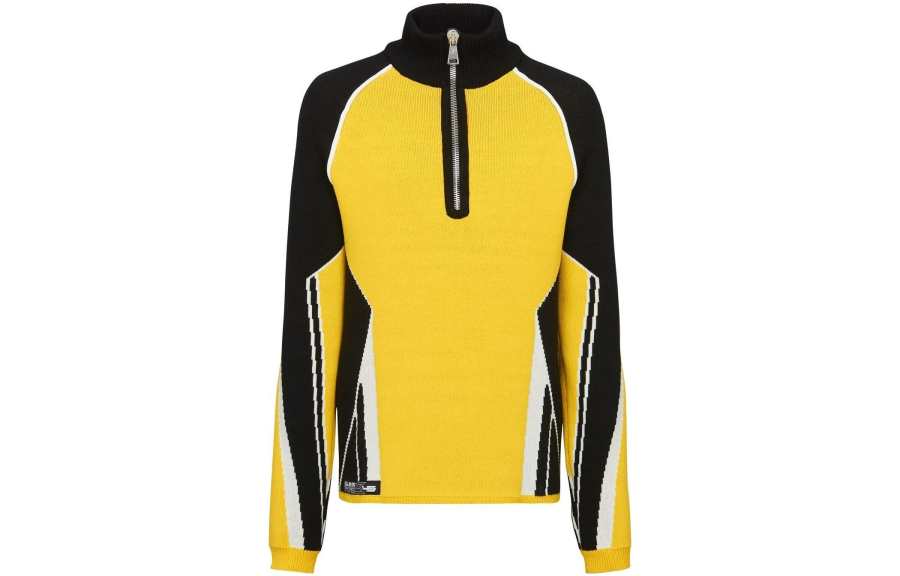BALMAIN BALMAIN Colour block Zip up Jumper