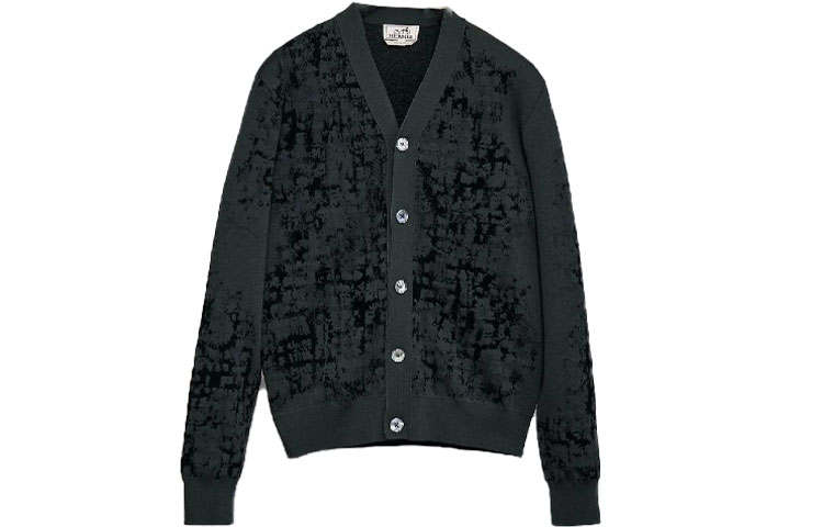 HERMES FW22 Knitwear Men's Olive Green