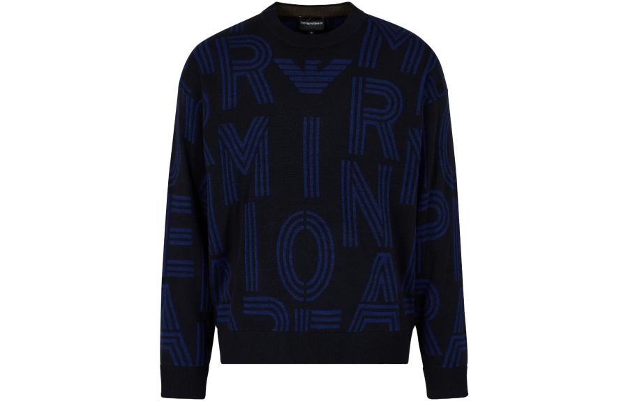 EMPORIO ARMANI Sweaters Men's Crew Neck Moderate