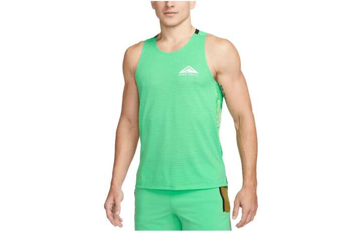Nike Nike Tank Tops Men's Grass Green Crew Neck Moderate Other