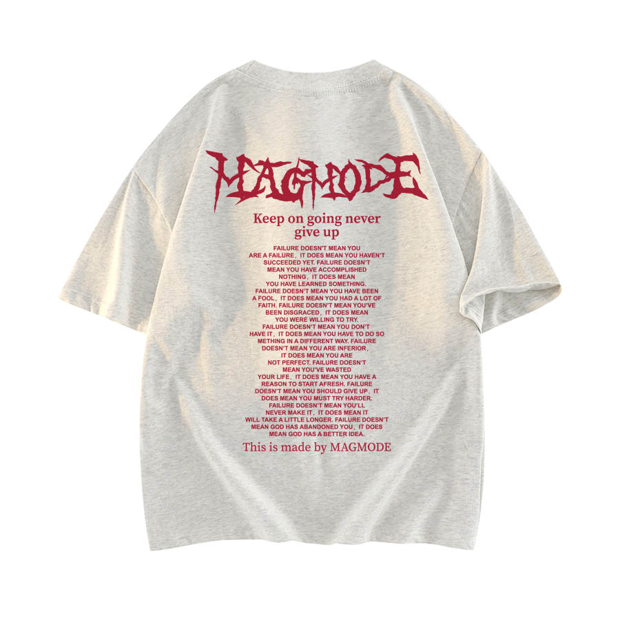 Magmode T Shirts Unisex Crew Neck Moderate Heavyweight