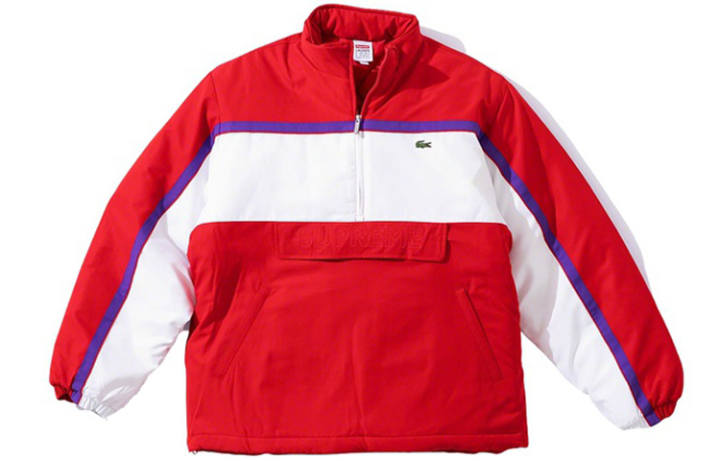 Supreme Supreme Lacoste Puffy Half Zip Pullover
