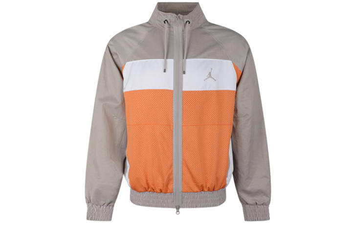 Jordan Jordan Jackets Men's Orange Brown Stand Collar Moderate Other