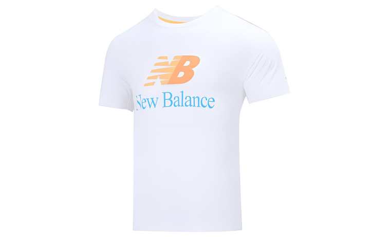 New Balance New Balance T Shirt Men's White Asia Version