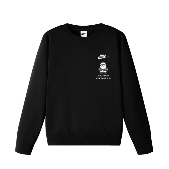 Nike Nike Sweatshirts Unisex Black Crew Neck Moderate Regular