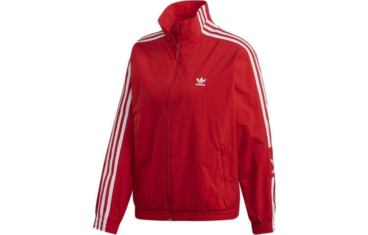Adidas Originals Jackets Women's Red Stand Collar Moderate Other
