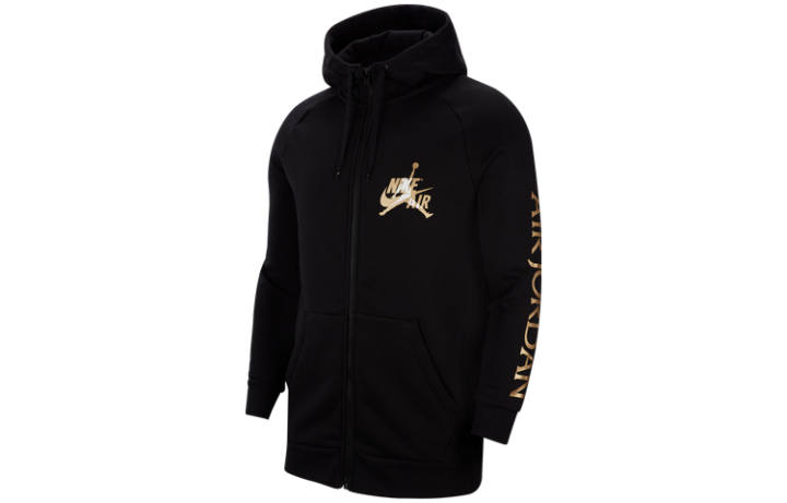 Jordan Jordan Jackets Men's Black Hooded Moderate Other