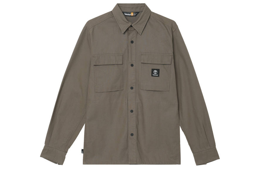 Timberland Shirts Unisex Khaki Lapel Moderate Other