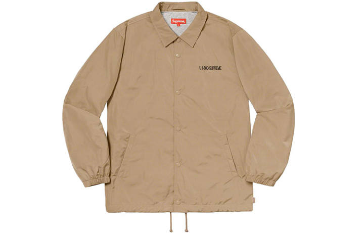 Supreme Supreme 1 800 Coaches Jacket
