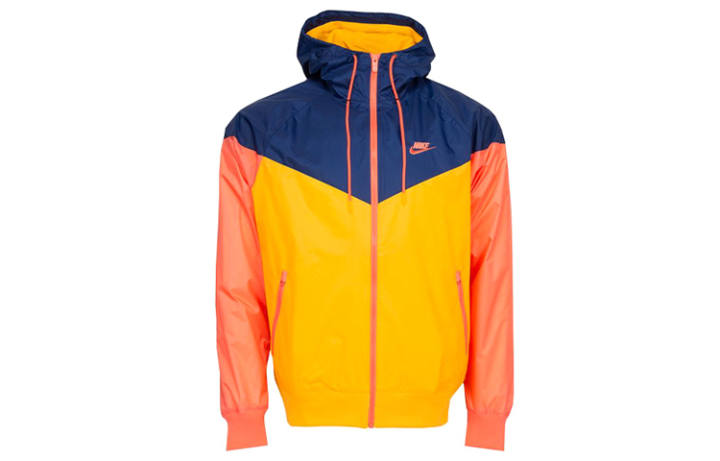 Nike Nike Jackets Men's Yellow Blue Multicolor Hooded Moderate Other