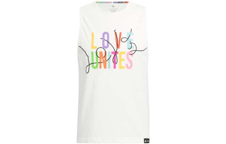 Adidas Adidas Free Shipping With AdiClub Graphic Pride Tank Top