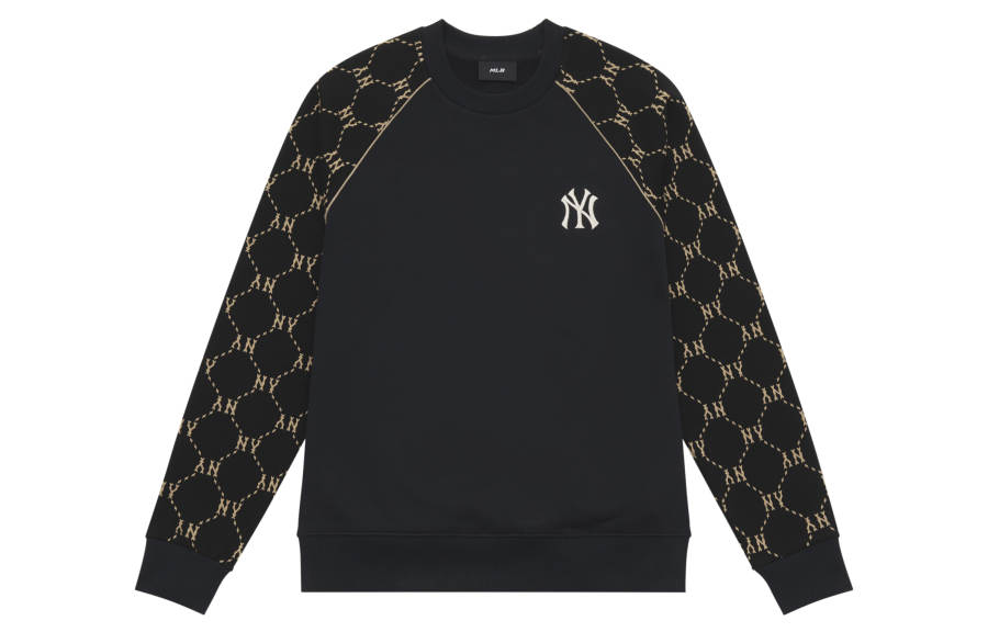 MLB MLB MONOGRAM 24FW Crew Neck Sweatshirt Unisex Black