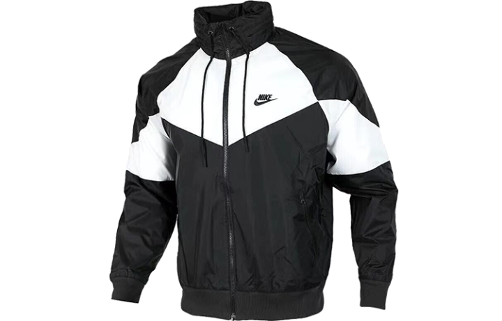 Nike Nike Jackets Men's Black White Stand Collar Moderate Other