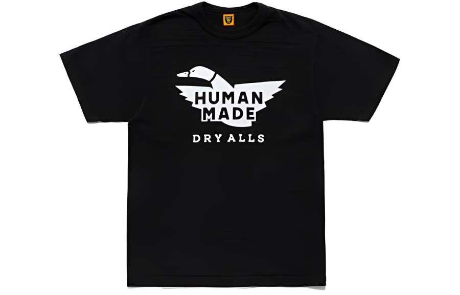 HUMAN MADE T Shirts Men's Crew Neck Moderate Straight Fit