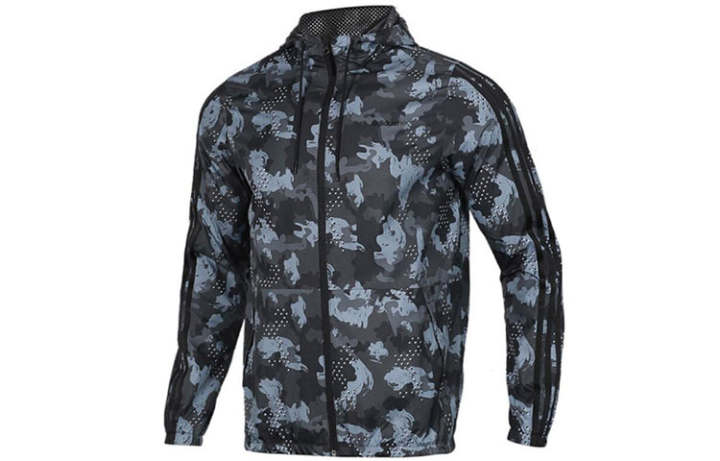 Adidas Adidas Jackets Men's Black Hooded Moderate Other