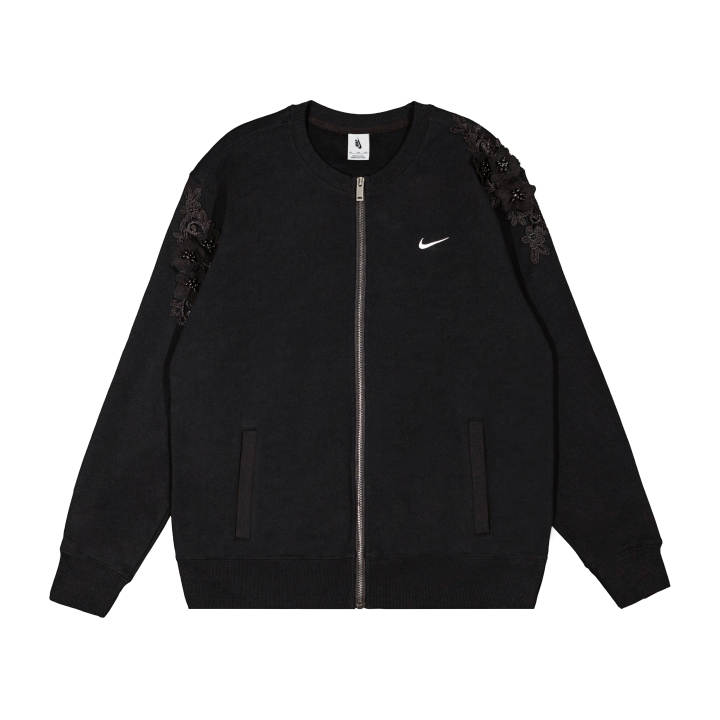 Nike Nike Sweatshirts Unisex Black Crew Neck Moderate Cardigan