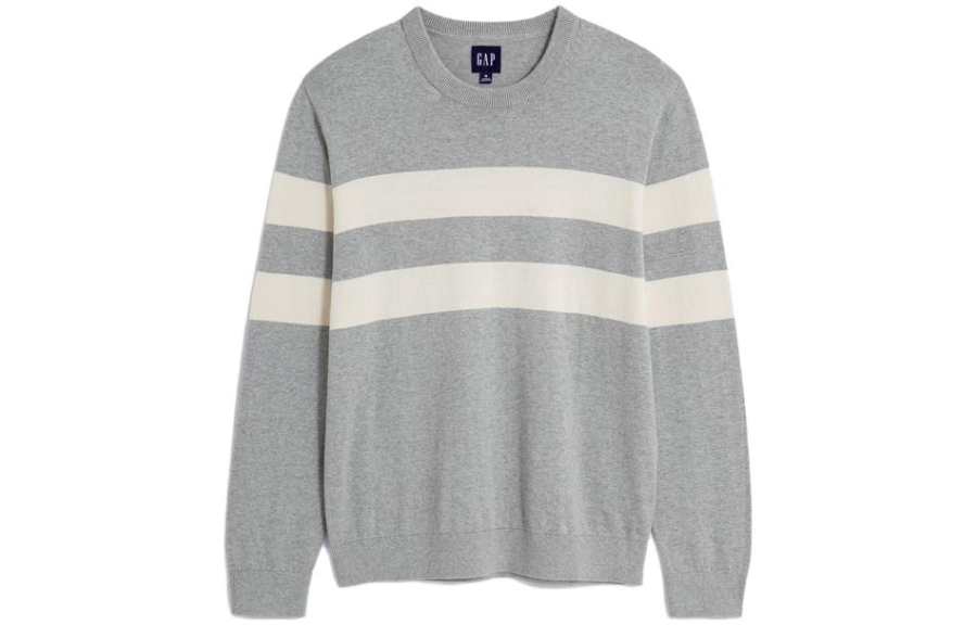GAP GAP Sweaters Men's Gray Crew Neck Moderate Other