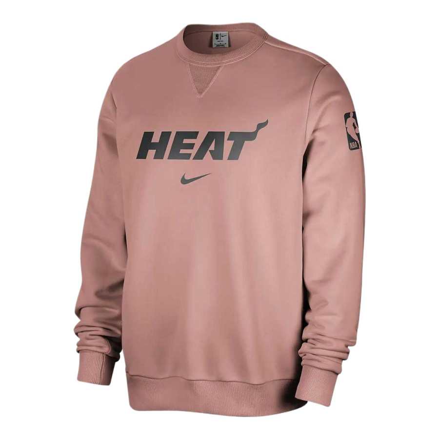 Nike Nike Miami Heat Standard Issue Men's Nike Dri-FIT Nba Crew-Neck Sweatshirt
