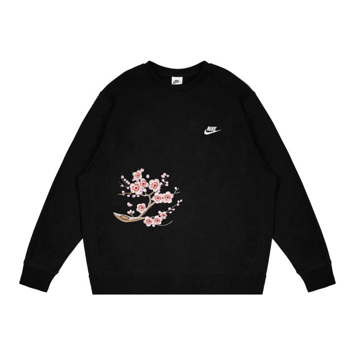 Nike Nike Sweatshirts Unisex Black Crew Neck Moderate Regular