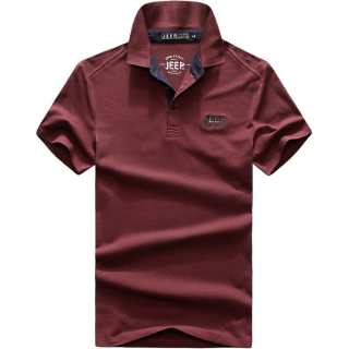 JEEP SPIRIT Polo Shirts Men's Lapel Moderate Straight Fit