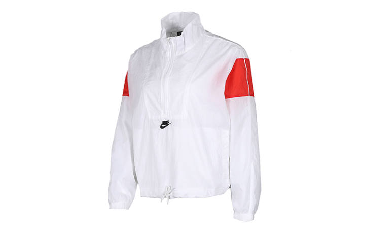 Nike Nike Jackets Unisex White Red Stand Collar Moderate Other