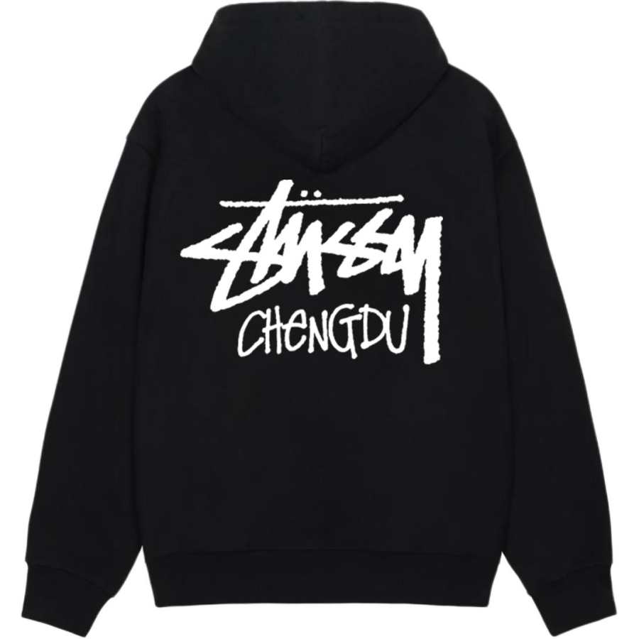 Stussy Sweatshirts Unisex Hooded Moderate Regular