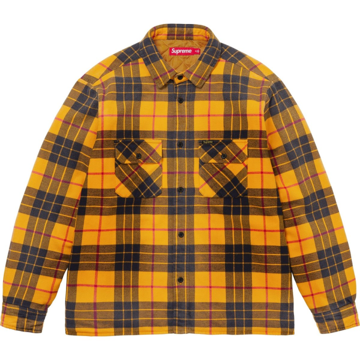 Supreme Supreme Quilted Plaid Shirt