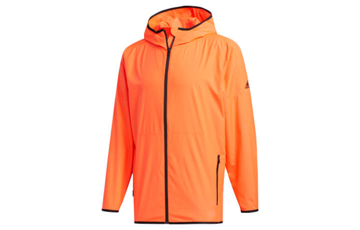 Adidas Adidas Jackets Men's Fluorescent Red Hooded Moderate Other
