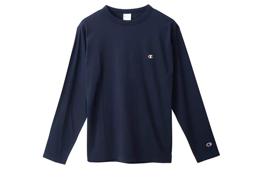 Champion T Shirt Japan Version Unisex Navy Blue