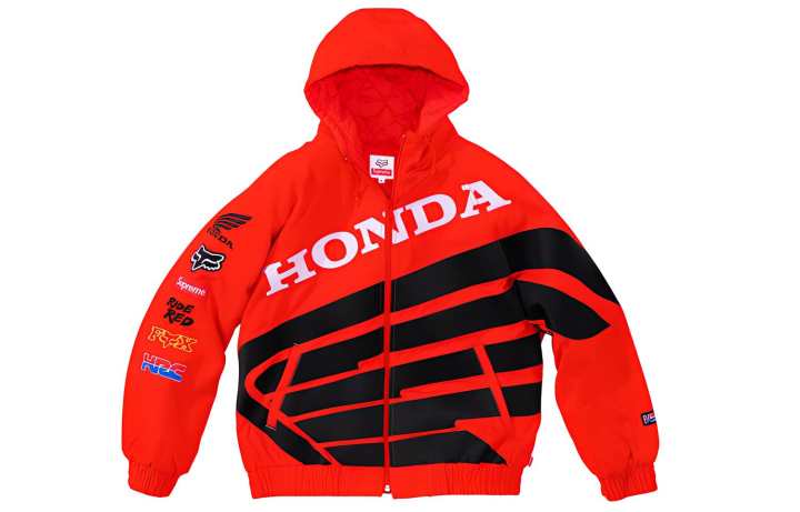 Supreme Supreme Honda Fox Racing Puffy Zip Up Jacket