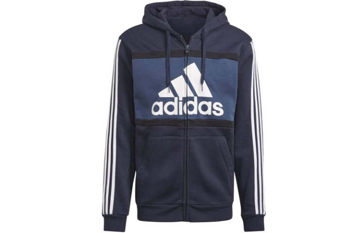 Adidas Adidas Jackets Men's Ink Blue Hooded Moderate Other