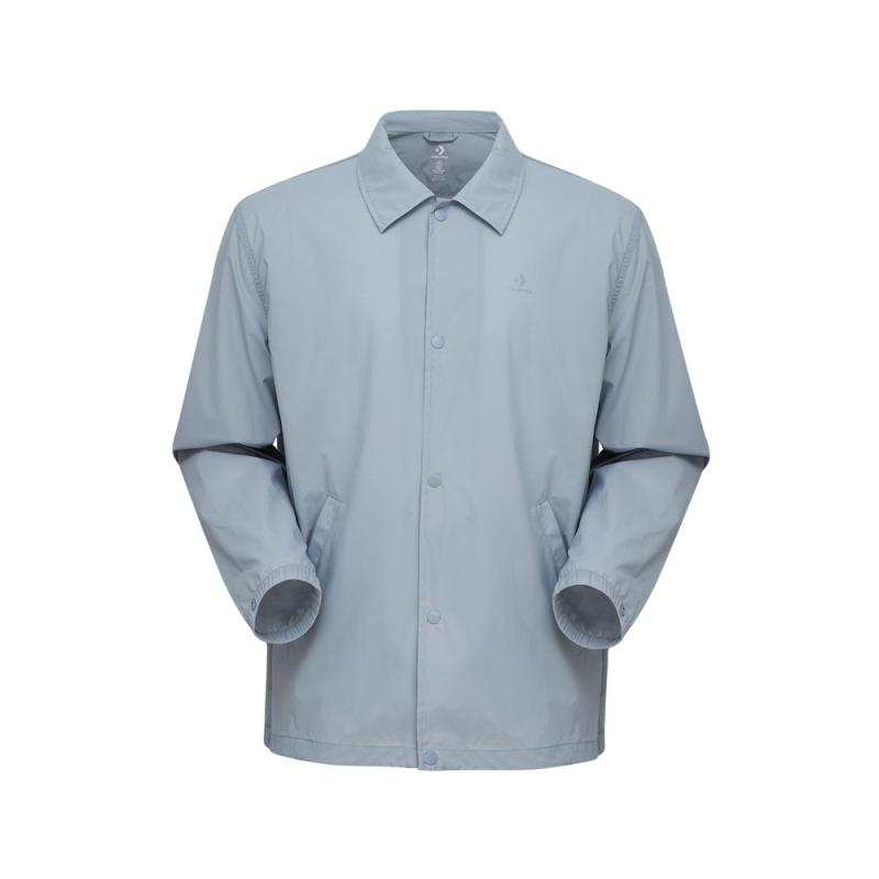 Converse Converse Jackets Men's Blue Lapel Moderate Other