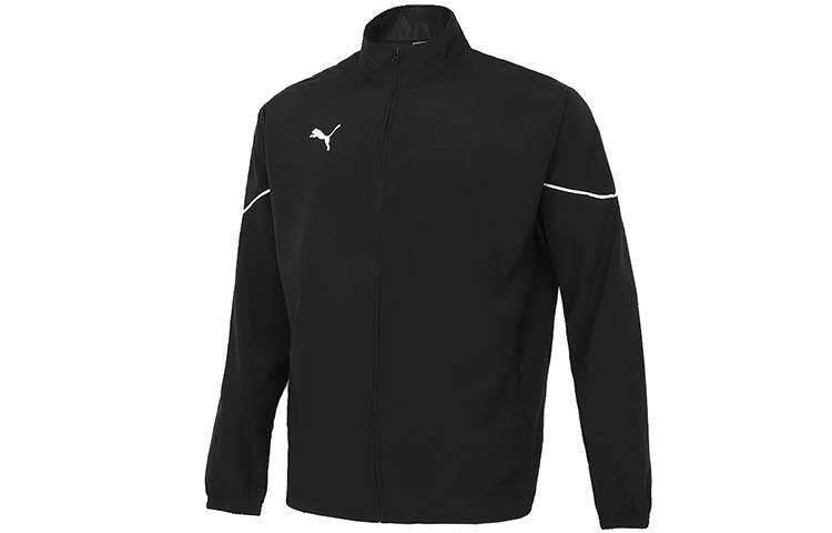 PUMA PUMA Jackets Men's Black Stand Collar Moderate Other