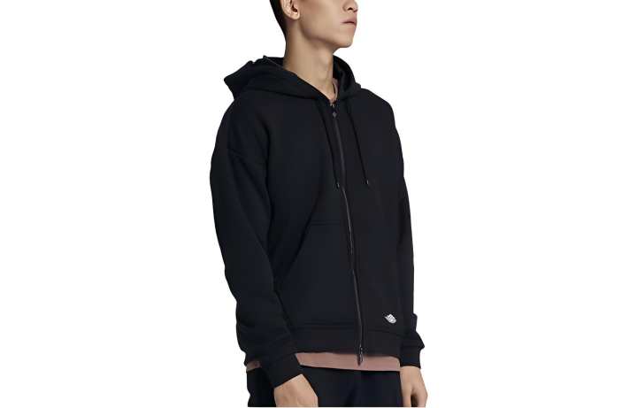 Jordan Jordan Jackets Men's Black Hooded Moderate Other