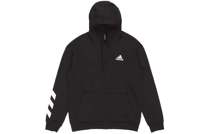Adidas Adidas Jackets Men's Black Hooded Moderate Other