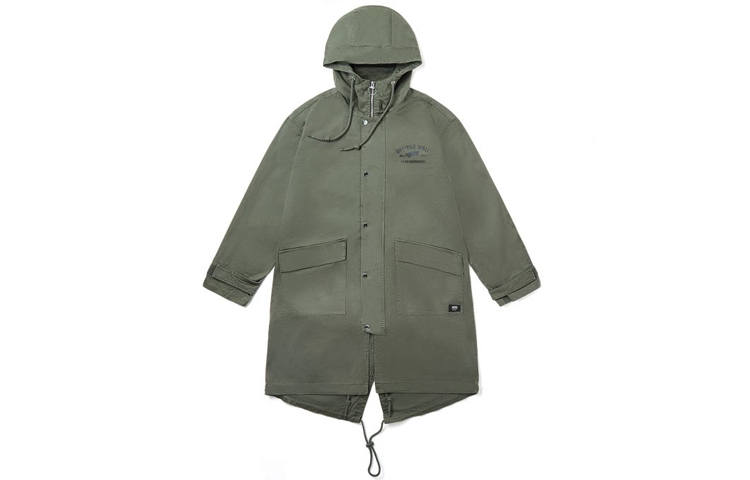 Vans Jackets Men's Army Green Hooded Moderate Other