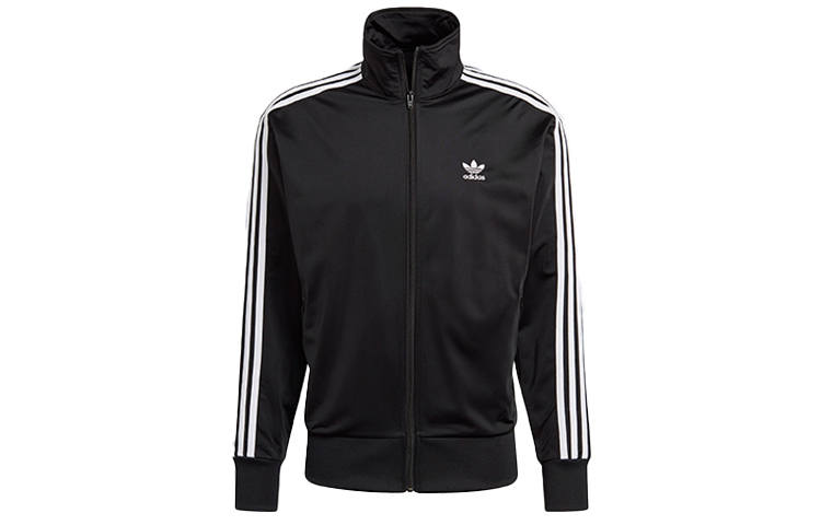 Adidas Originals recycled embroidered-stripe track jacket
