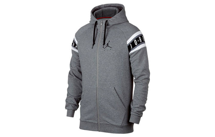 Jordan Jordan Jumpman Jackets Men's Gray Hooded Moderate Other