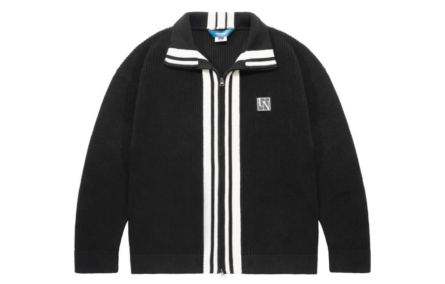 UNVESNO Knitwear Unisex Lapel Thickened Cardigan