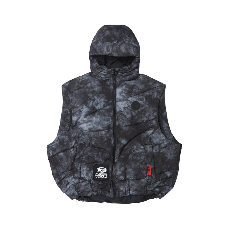 Aape Aape By *A Bathing APE® Marble pattern Zip up Vest