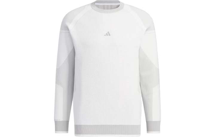 Adidas Adidas Sweaters Men's White Crew Neck Moderate Other