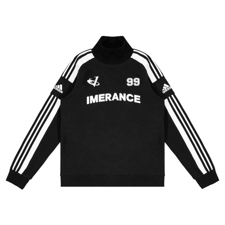 Adidas Adidas Sweatshirts Unisex Black Crew Neck Moderate Other