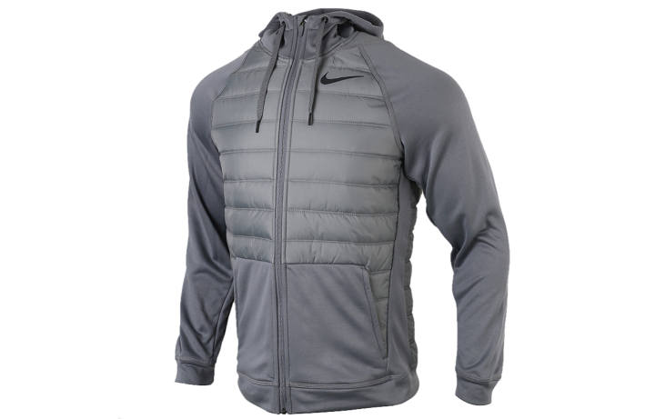 Nike Nike Jackets Men's Smoke Gray Hooded Thickened Other