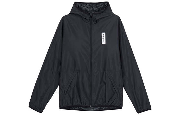 Adidas Adidas Jackets Men's Black Hooded Moderate Other