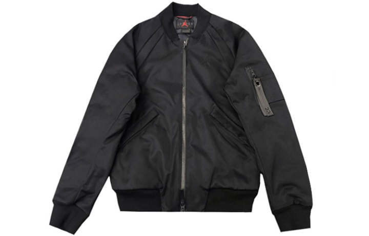 Jordan Jordan Jackets Men's Black Baseball Collar Moderate Other