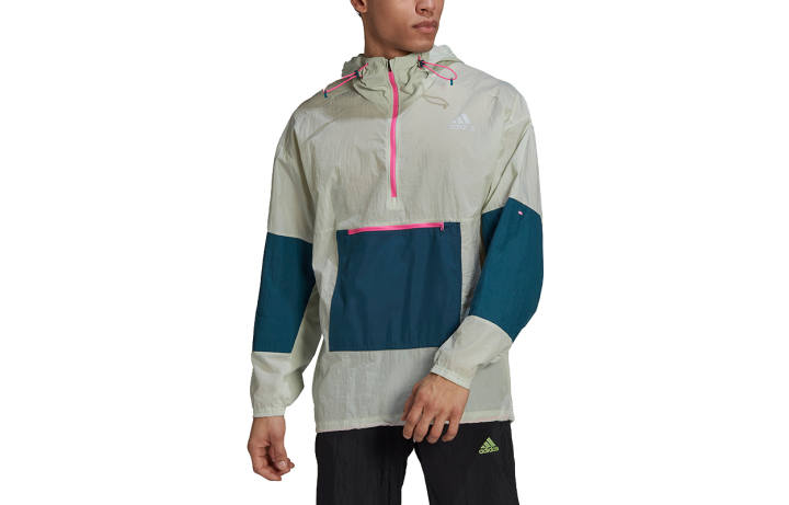 Adidas Adidas Jackets Men's Green Hooded Moderate Other