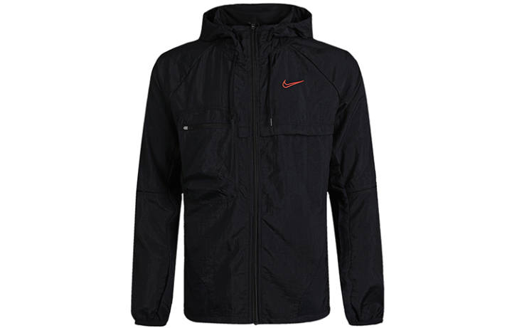 Nike Nike Jackets Men's Black Hooded Moderate Other