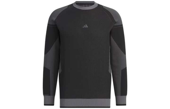 Adidas Adidas Sweaters Men's Black Crew Neck Moderate Other
